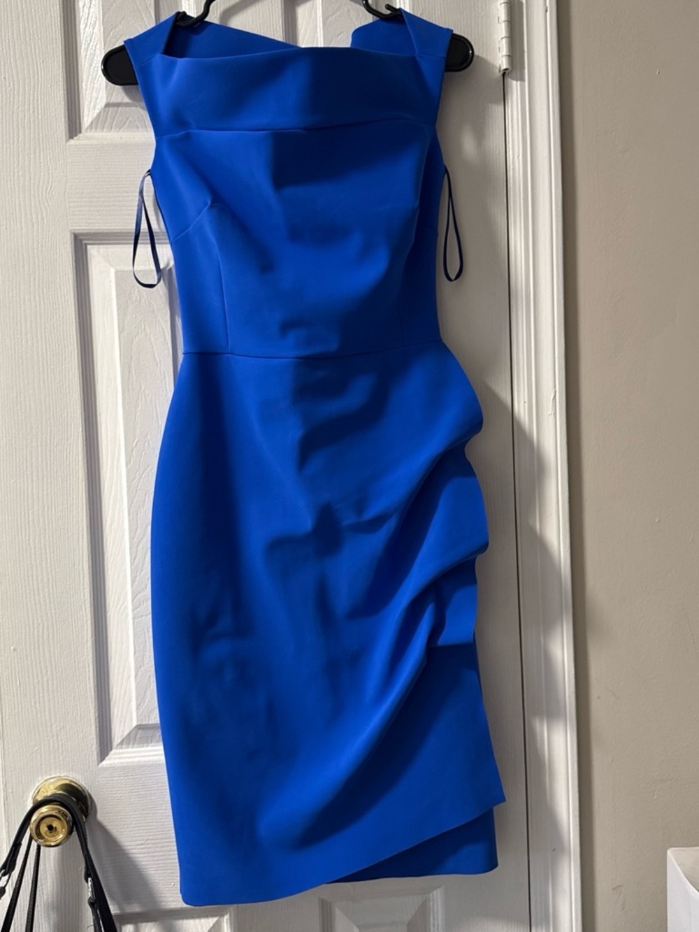 Chiara Boni Cobalt Blue Midi Dress